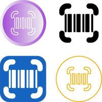 Barcode Scanner Vector Icon