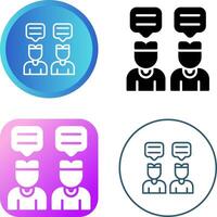 Business Analytics Consult Vector Icon