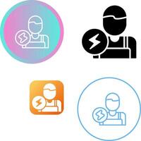 Electrician Vector Icon