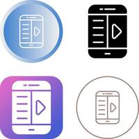 E-Book Reader Vector Icon