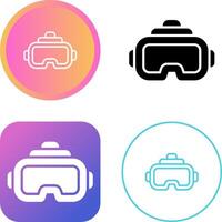 Virtual Reality Headset Vector Icon