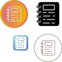 Address Book Vector Icon