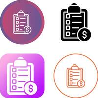 Financial Planning Vector Icon