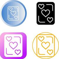 Playing card Vector Icon