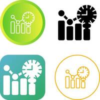 Sales Forecasting Vector Icon