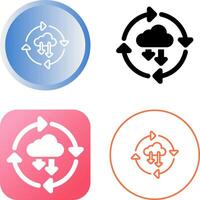 Continuous Deployment Vector Icon