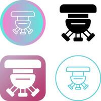 Microscope Lens Vector Icon