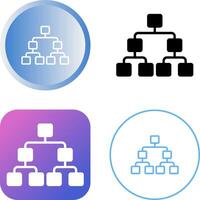 Decision Trees Vector Icon