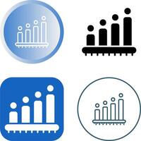 Bar Chart Vector Icon