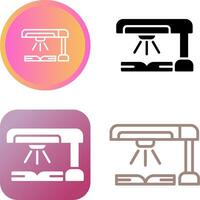 Book Scanner Vector Icon