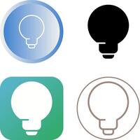 Lightbulb Vector Icon