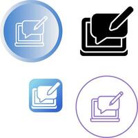 Blog Comment Vector Icon