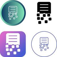Data Loss Prevention Vector Icon