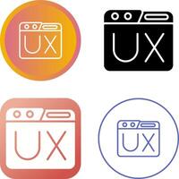 User Experience Vector Icon