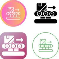 Conveyor Belt Vector Icon