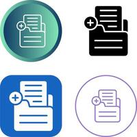 Document Add Vector Icon