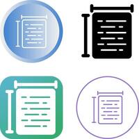 Document Size Vector Icon