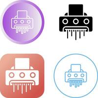 Document Cut Vector Icon