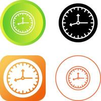 icono de vector de reloj