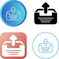 Outbox Vector Icon