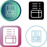 File Invoice Vector Icon