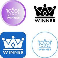 Winner Vector Icon