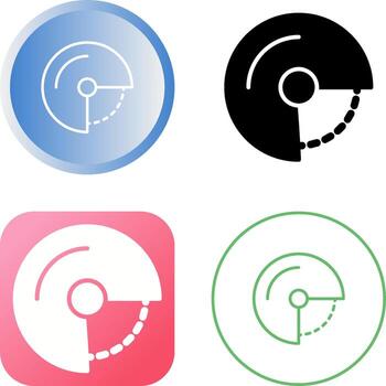 icono de vector de ángulo