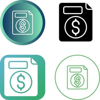 Document Vector Icon