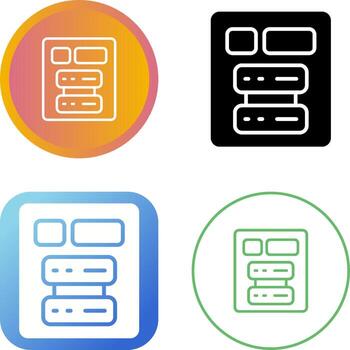 Server Vector Icon