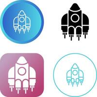 Spaceship Vector Icon