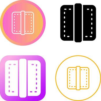 icono de vector de borde