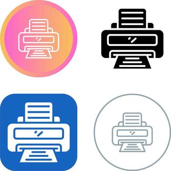 Printer Vector Icon