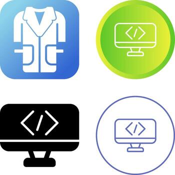 Coding Vector Icon