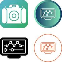 Video Editing Vector Icon