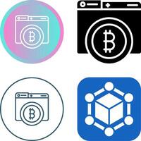 Bitcoin Vector Icon