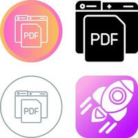 Pdf Vector Icon