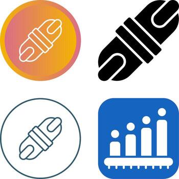 icono de vector de enchufe