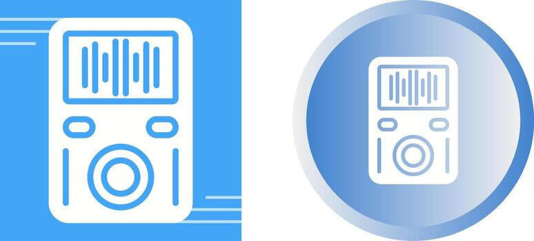 MP3 Player Vector Icon