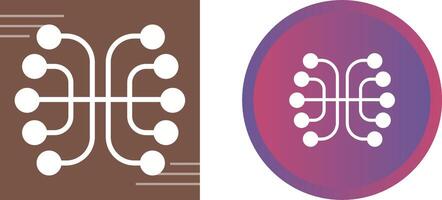 Neural Networks Vector Icon