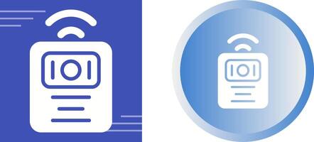 Wireless Intercom Vector Icon