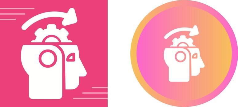 Machine Learning Vector Icon