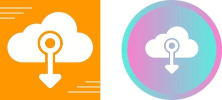 Cloud Native Vector Icon