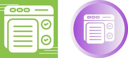 Concept Testing Vector Icon
