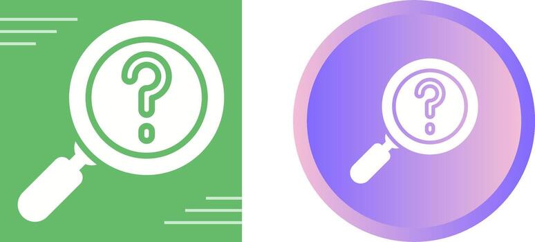 problema enmarcado vector icono