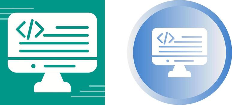 icono de vector de lenguaje de programación