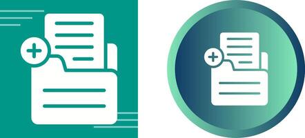 Document Add Vector Icon