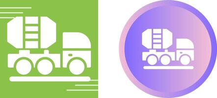 Mixer Truck Vector Icon