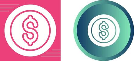 Usd Circle Vector Icon