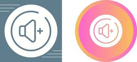 Volume Up Circle Vector Icon