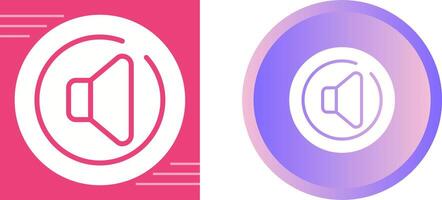 Speaker Circle Vector Icon